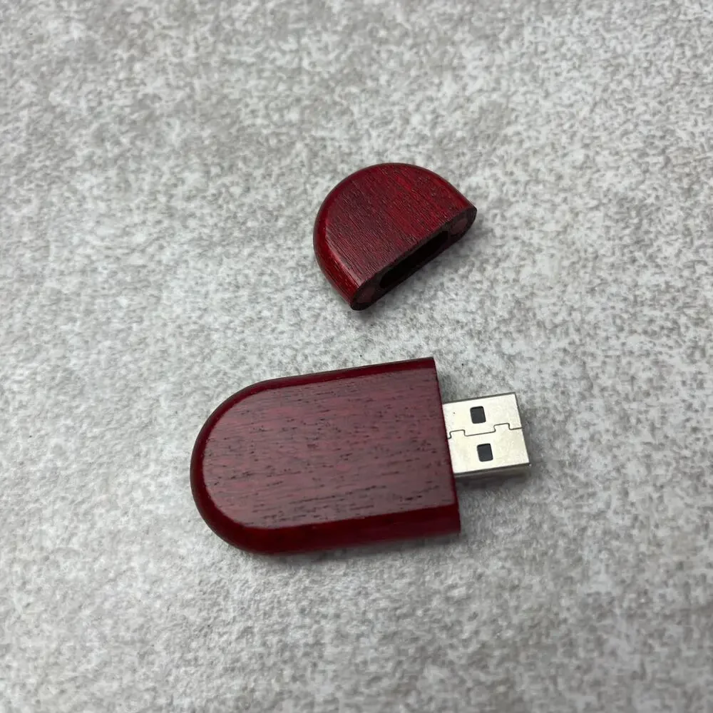Mitchell & Ness — Engraved Wood USB Stick Flash Drive — Philadelphia Exclusive